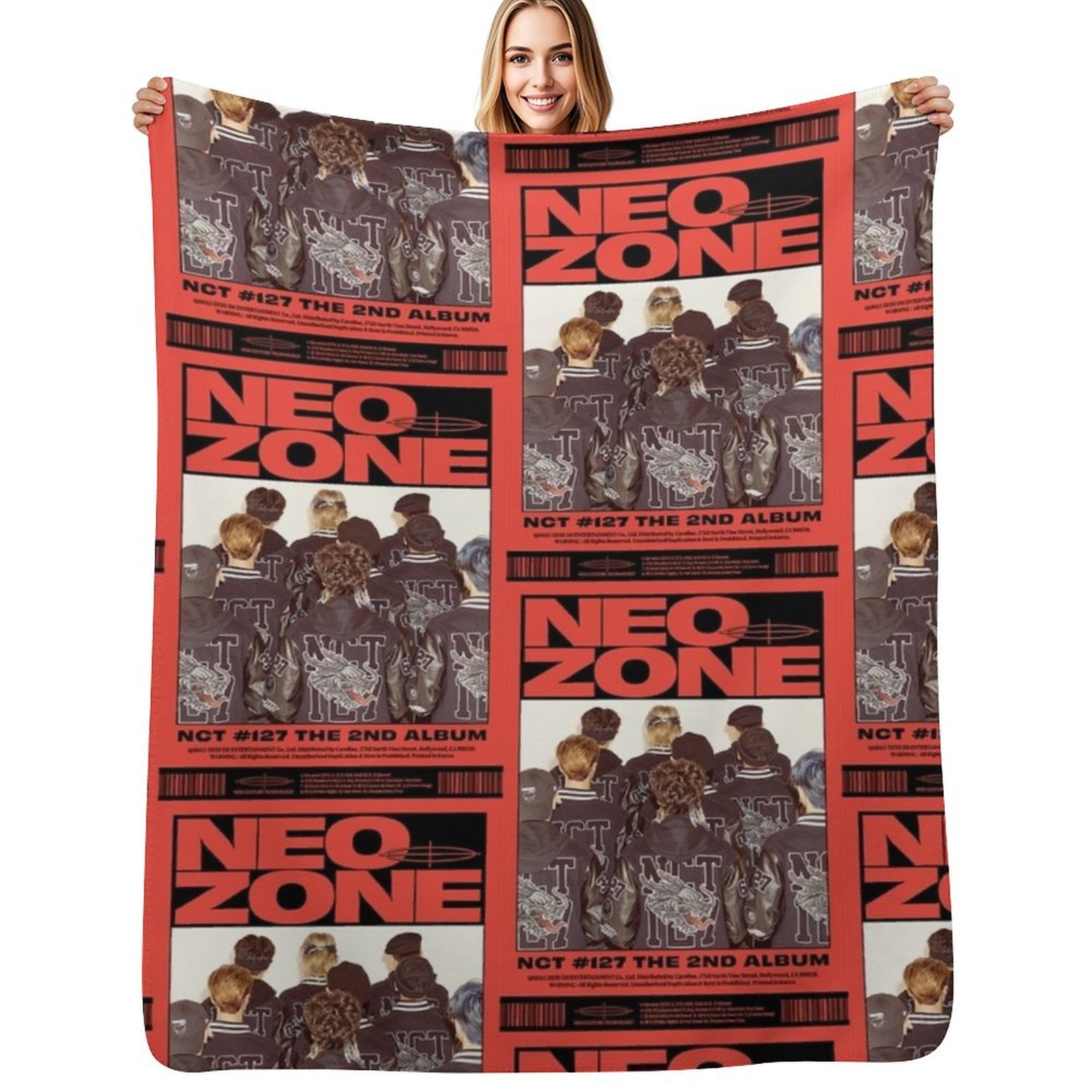 3D Printing Zone - Neo Zone Throw Blanket Warm Napping