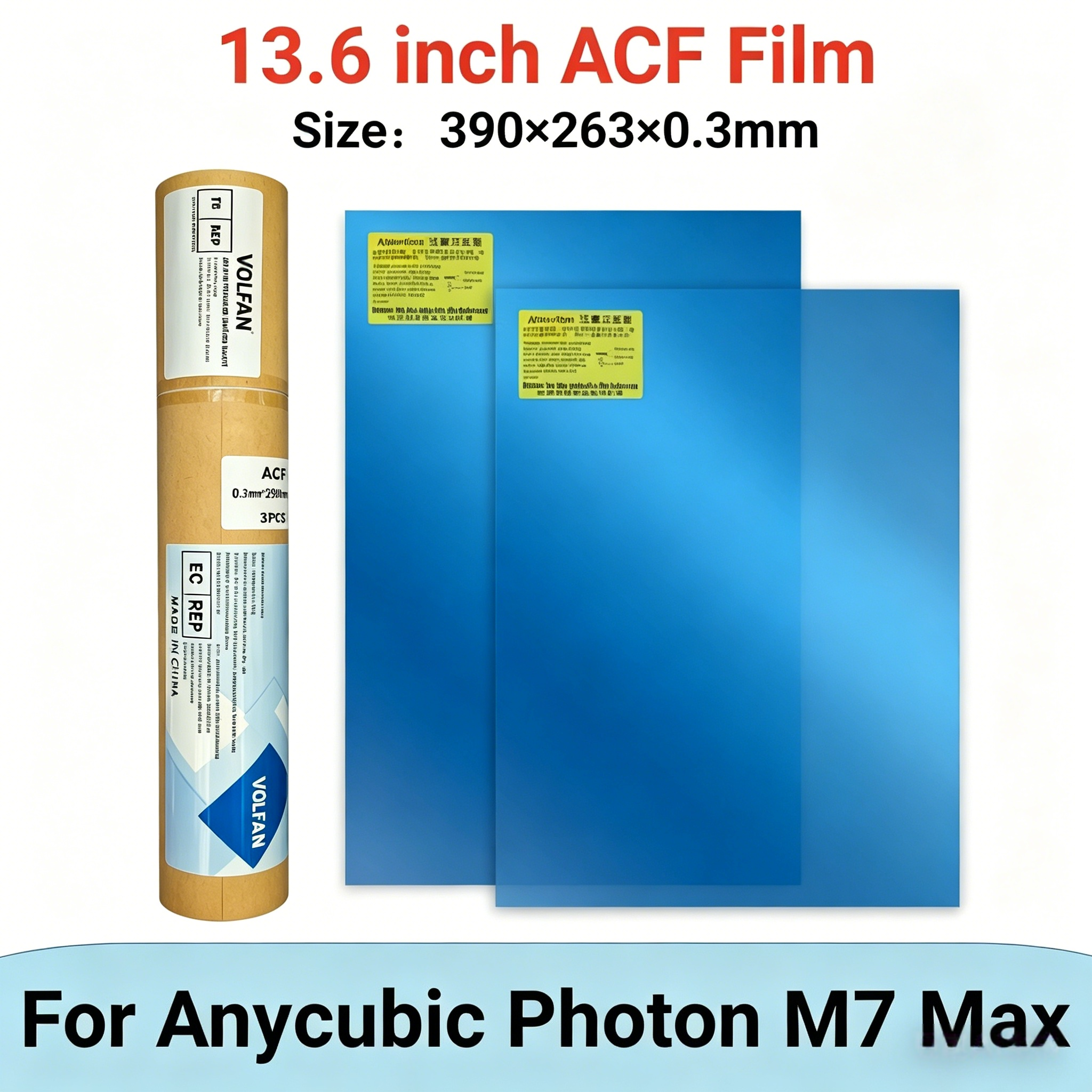 3D Printing Xyz - VOLFAN 2PCS High Speed ACF Release