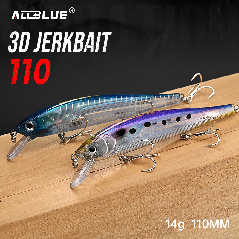 ALLBLUE 3D Jerkbait Wobbler Fi - 3D Printing Lure 리뷰 및 가격