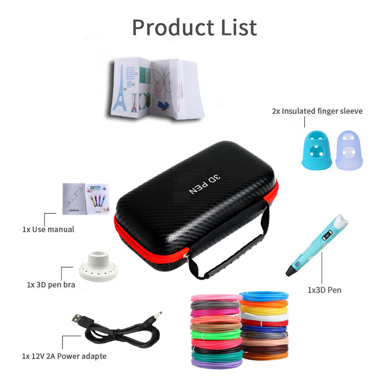 3D Pen With LCD Screen Compati - 3D Printing Xyz 리뷰 및 가격