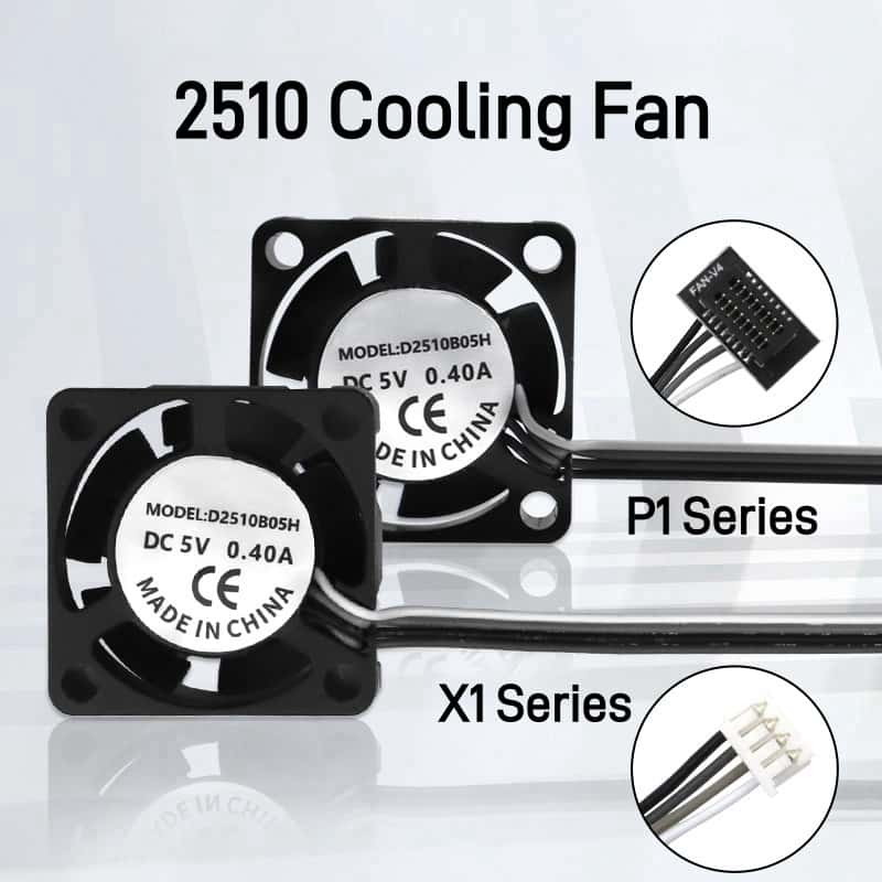 2510 Fan For Bambu Lab X1/P1 H - 3D Printing Bambu Lab A1 리뷰 및 가격