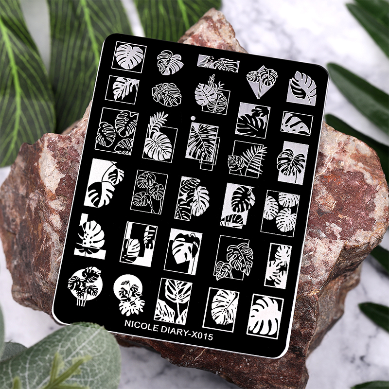 NICOLE DIARY Leaves Flower Nai - 3D Printing Templates Free 리뷰 및 가격