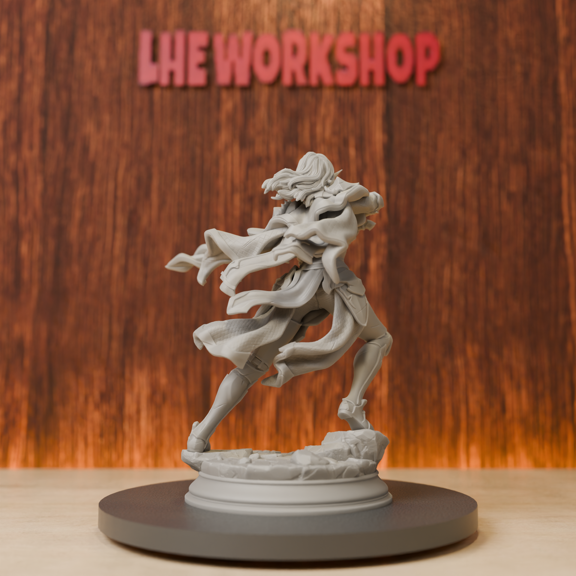 Female Elf Eldritch Knight Min - 3D Printing Liquid 리뷰 및 가격
