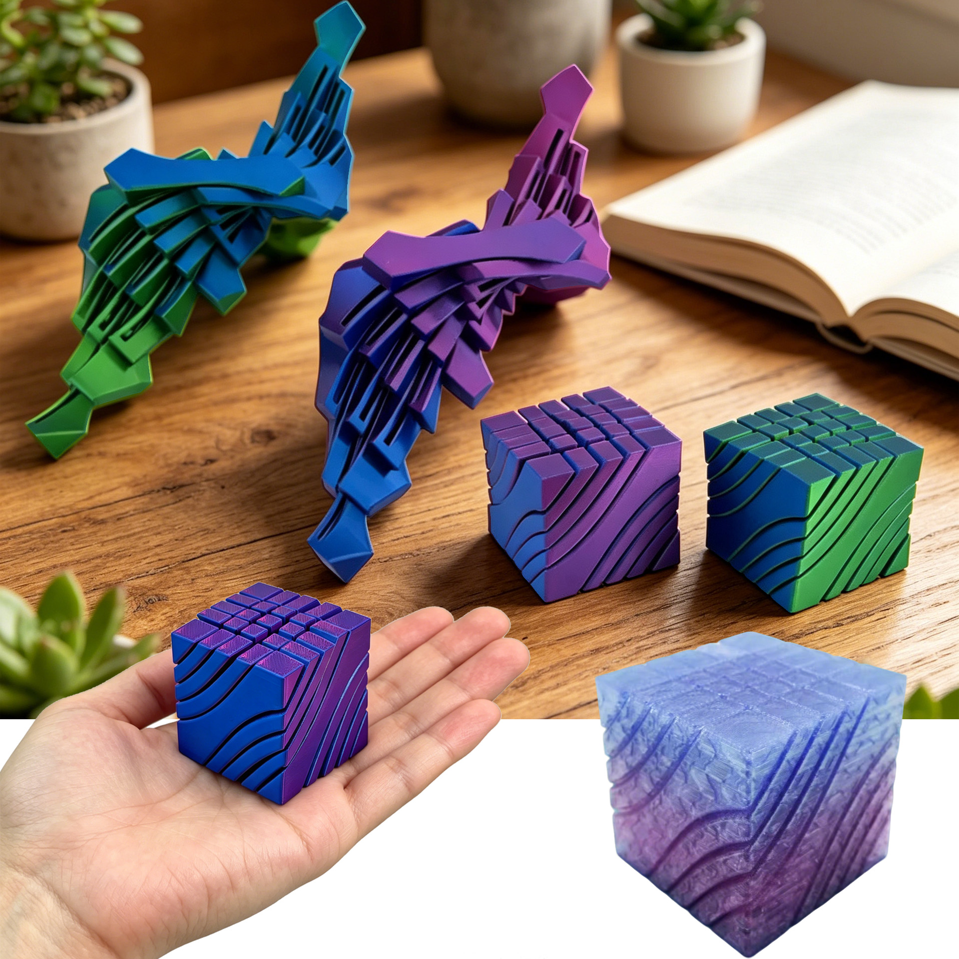 3D Printed Liquid Flow Rubik's - 3D Printing Liquid 리뷰 및 가격