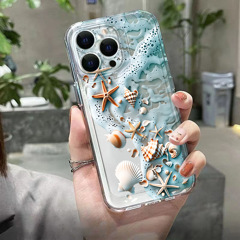 3D Beach Starfish Shell Phone  - 3D Printing Iphone 리뷰 및 가격