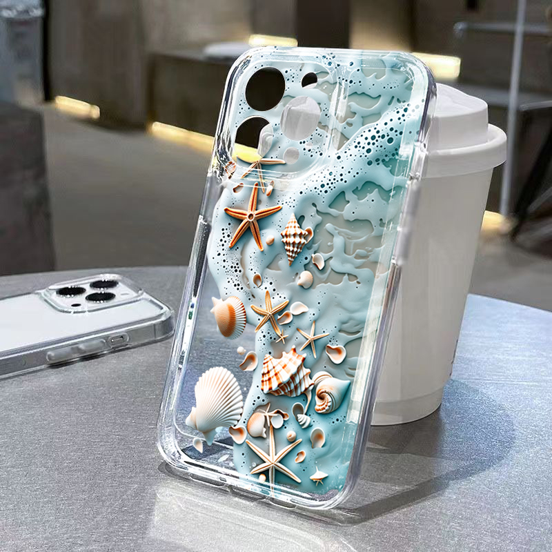 3D Beach Starfish Shell Phone  - 3D Printing Iphone 리뷰 및 가격