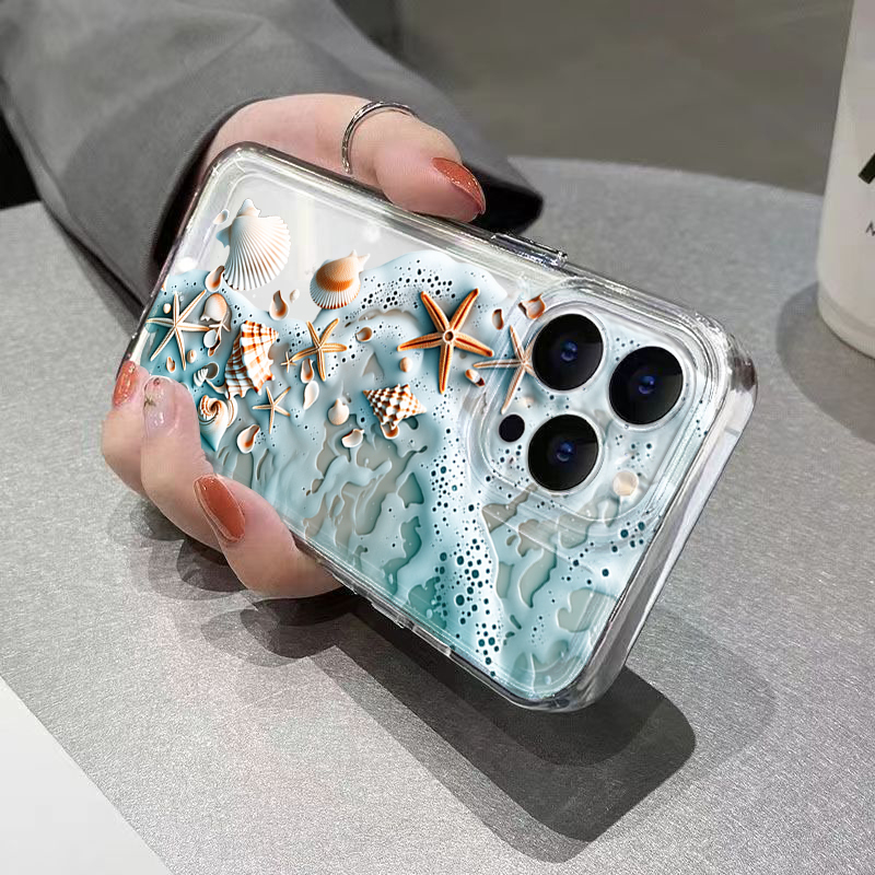3D Beach Starfish Shell Phone  - 3D Printing Iphone 리뷰 및 가격