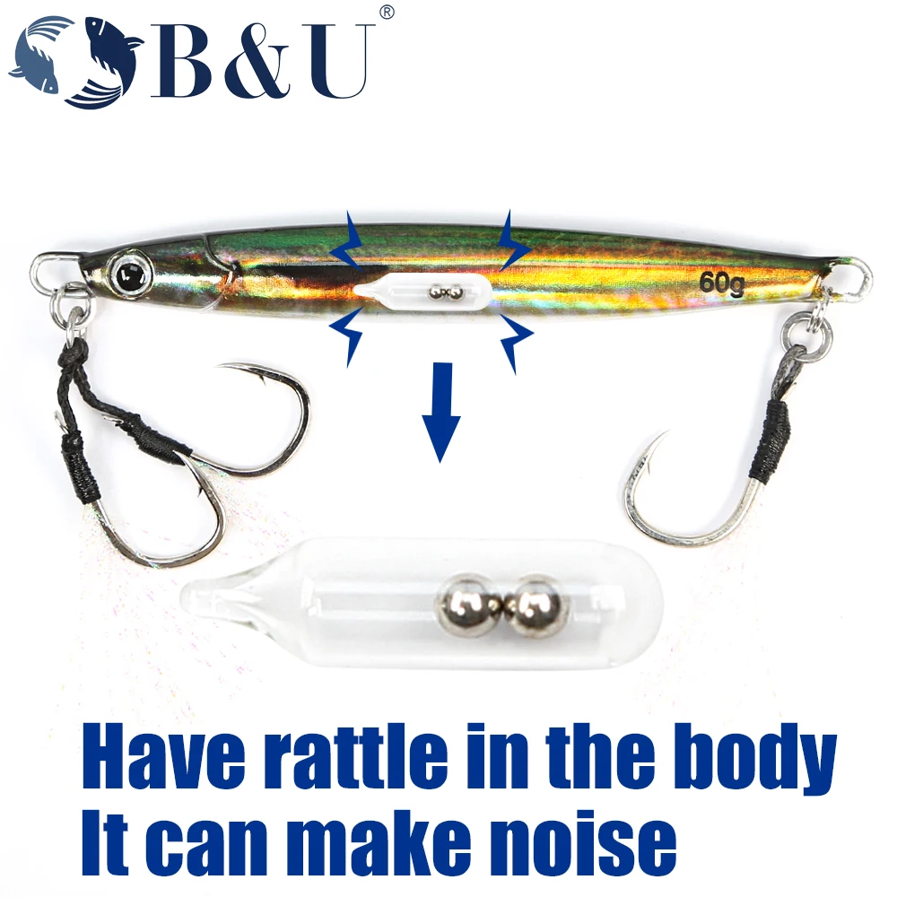 B&U Shore Casting Jigging 3D P - 3D Printing Lure 리뷰 및 가격
