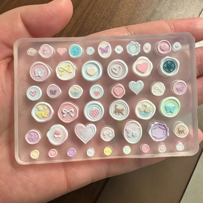 Transparent Silicone Nail Art  - 3D Printing Templates Free 리뷰 및 가격