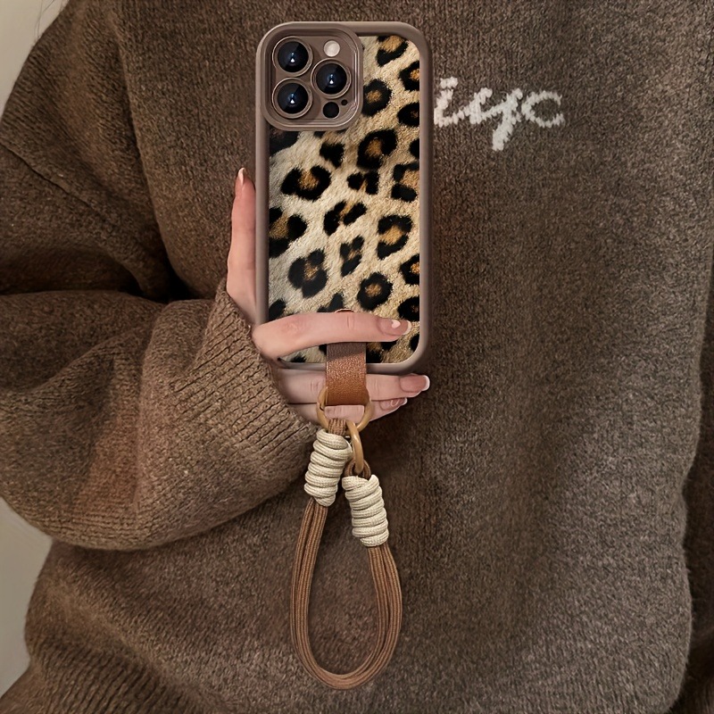 Brown Textured Leopard Print L - 3D Printing Iphone 리뷰 및 가격