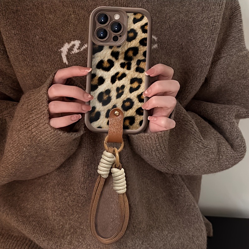 Brown Textured Leopard Print L - 3D Printing Iphone 리뷰 및 가격