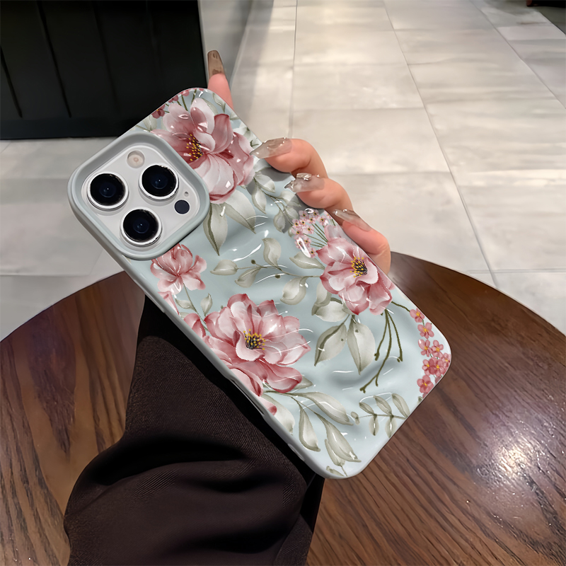 Luxury Flower Print Case For i - 3D Printing Iphone 리뷰 및 가격