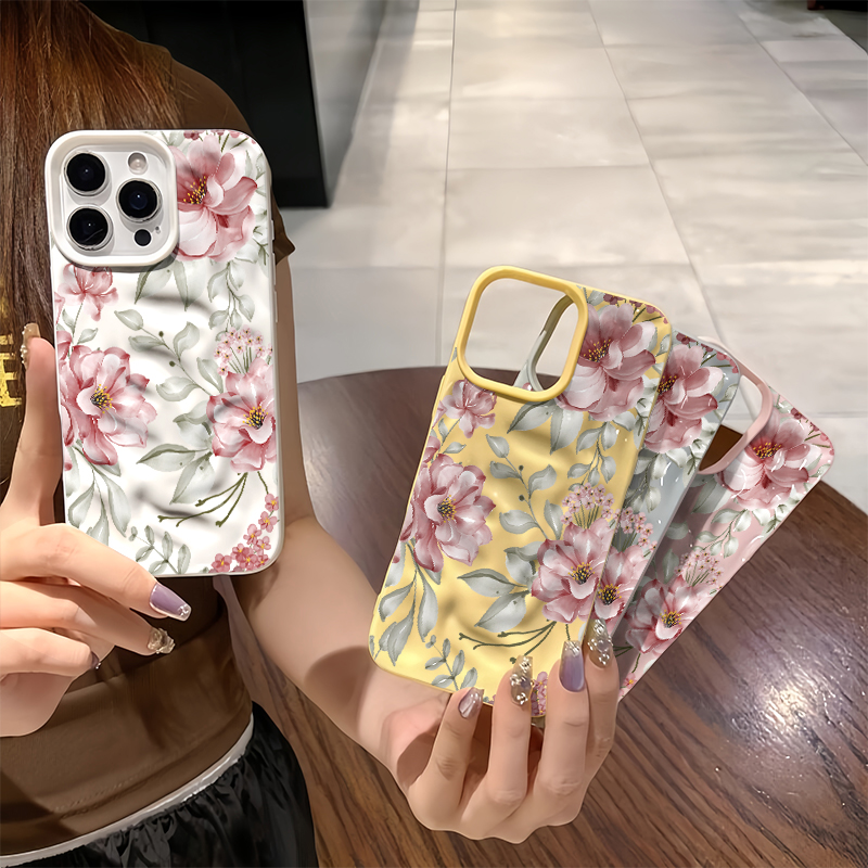 Luxury Flower Print Case For i - 3D Printing Iphone 리뷰 및 가격