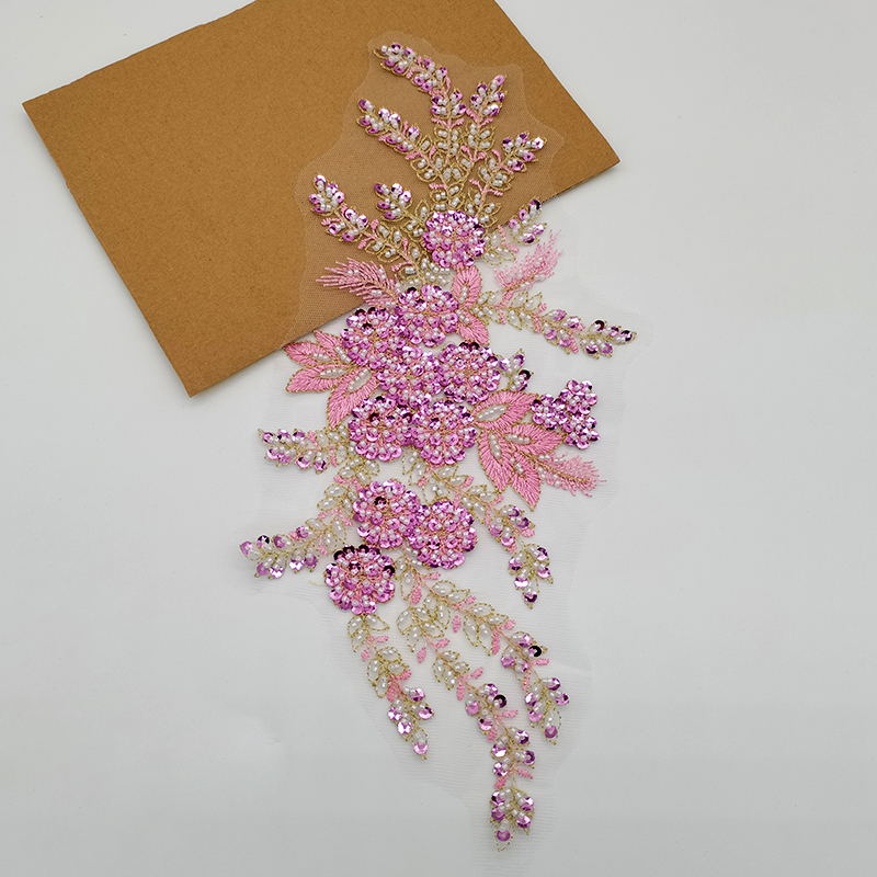 1Pc Beaded Flower Embroidery F - 3D Printing On Fabric 리뷰 및 가격