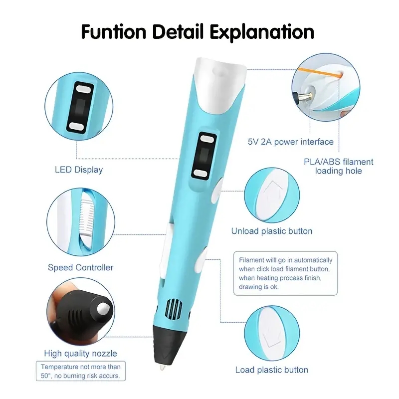 3D Printing Pen DIY Three-dime - 3D Printing Xyz 리뷰 및 가격