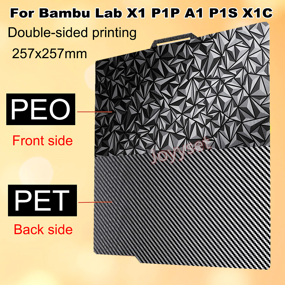 PEO PET For Bambu Lab X1 P1S P - 3D Printing Bambu Lab A1 리뷰 및 가격