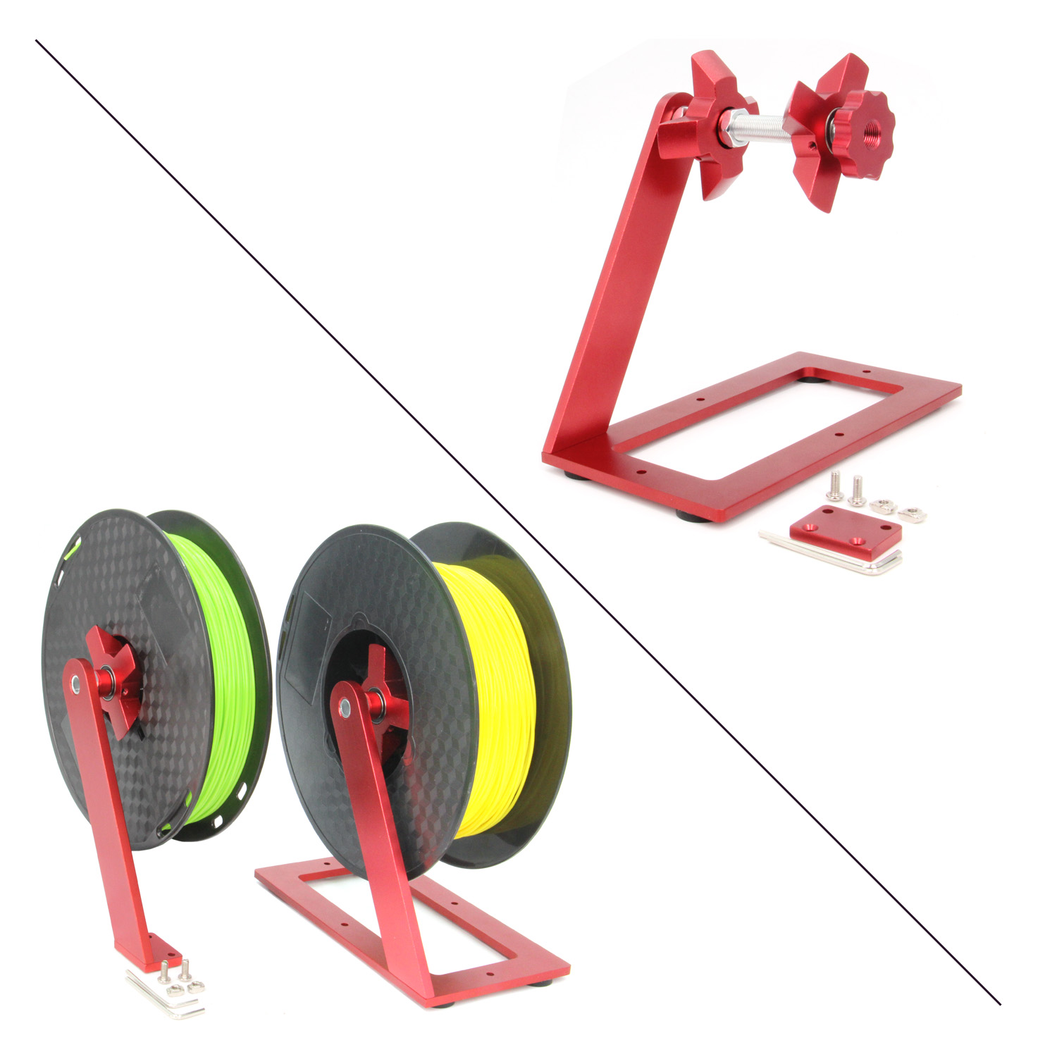 3D Printer Filament Holder Rot - 3D Printing Xyz 리뷰 및 가격