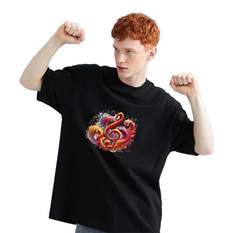Color music symbols heat trans - 3D Printing On Fabric 리뷰 및 가격
