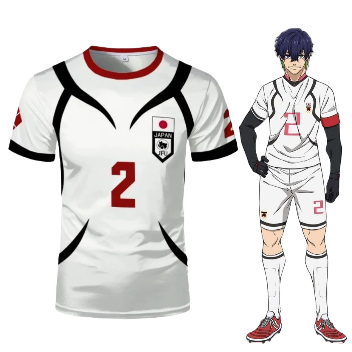 Anime Aiku Shirt Cosplay Costu - 3D Printing Services 리뷰 및 가격