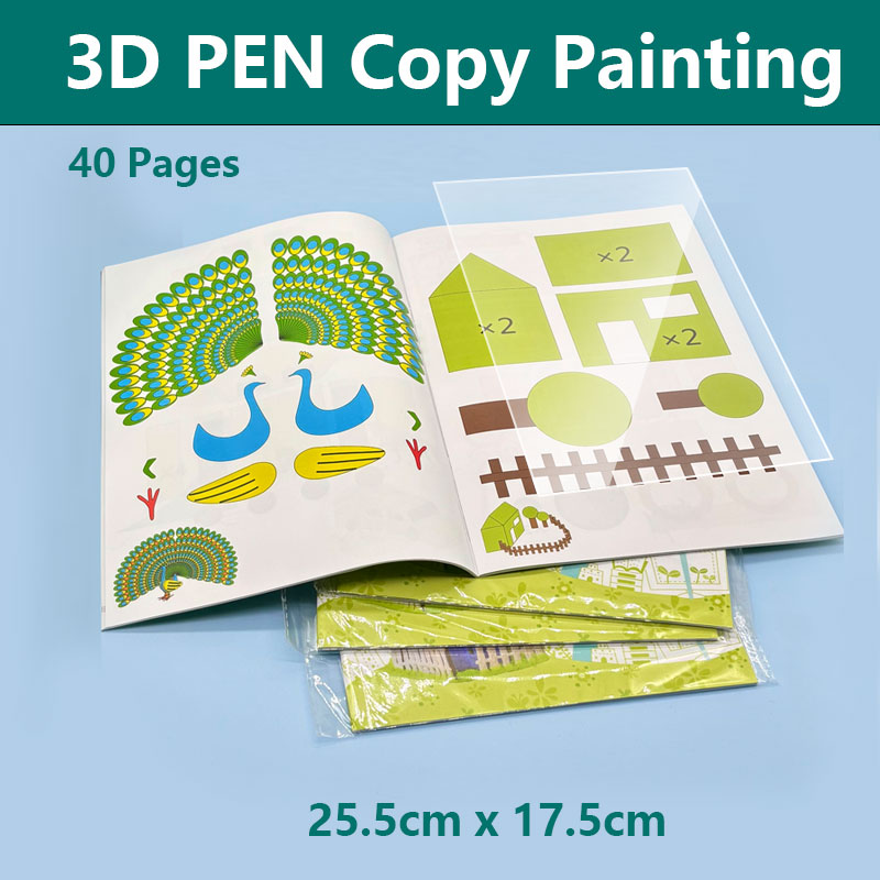 3D Pen Drawing Book with Graph - 3D Printing Templates Free 리뷰 및 가격