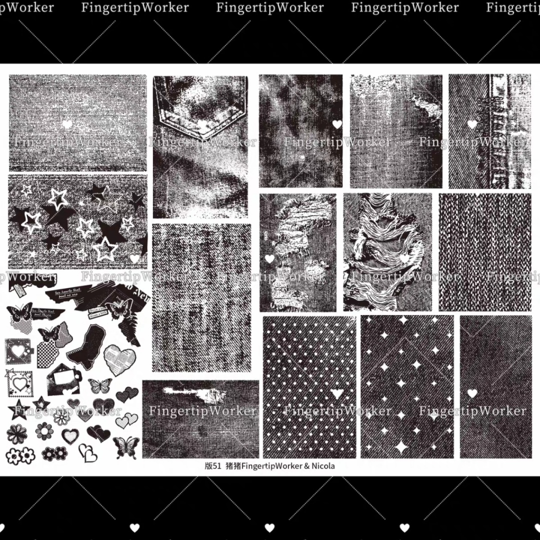 1PC Flowers Nail Stamping Plat - 3D Printing Templates Free 리뷰 및 가격