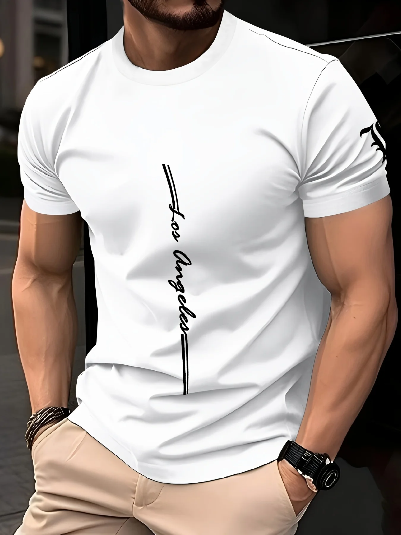 Men's Quick Drying Breathable  - 3D Printing On Fabric 리뷰 및 가격