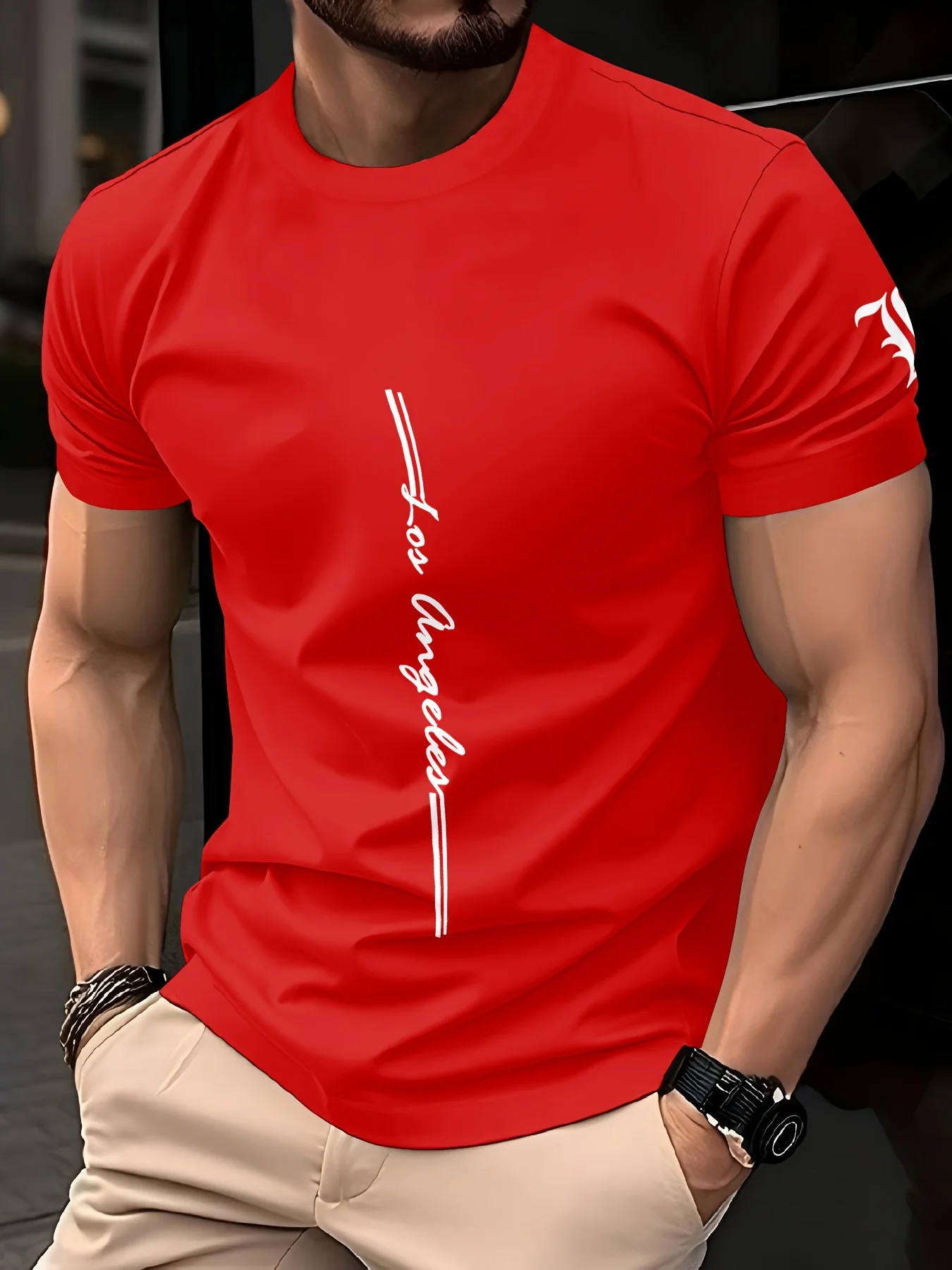 Men's Quick Drying Breathable  - 3D Printing On Fabric 리뷰 및 가격