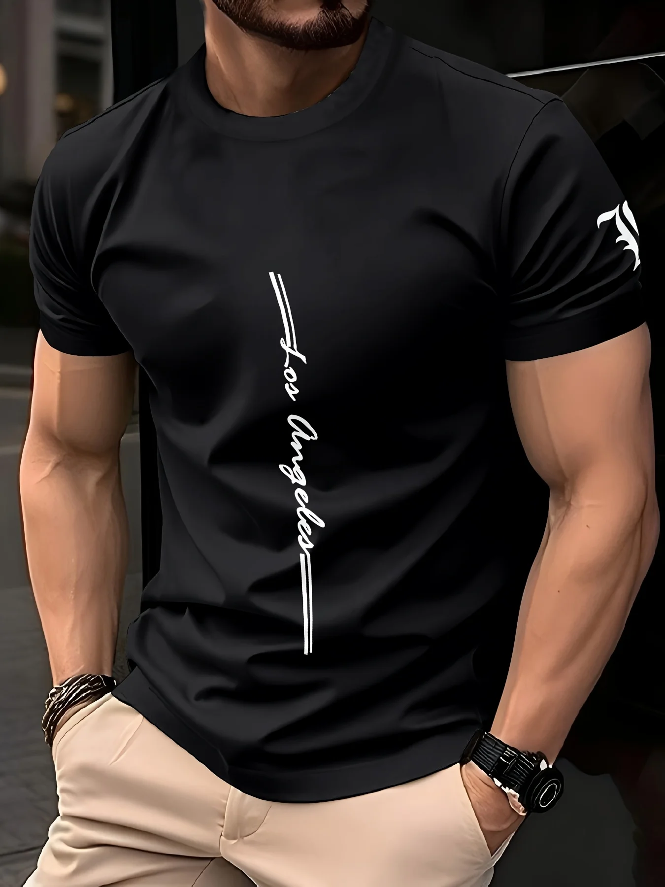 Men's Quick Drying Breathable  - 3D Printing On Fabric 리뷰 및 가격