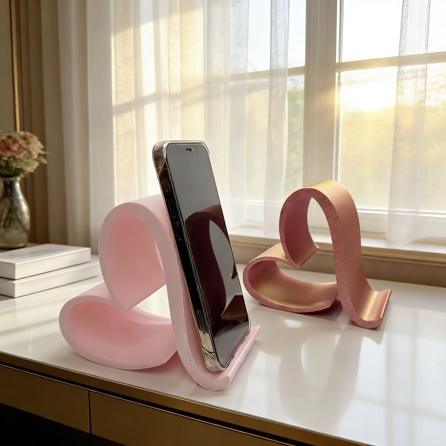 1pc Heart-Shaped Phone Stand,  - 3D Printing Iphone 리뷰 및 가격