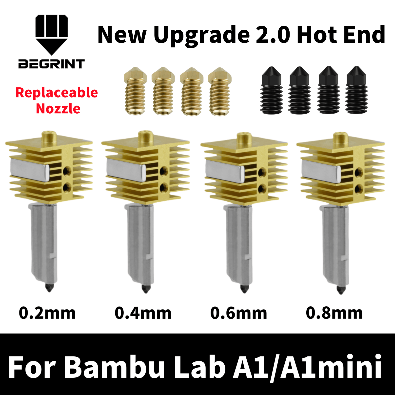 NEW Hotend For Bambu Lab A1 mi - 3D Printing Bambu Lab A1 리뷰 및 가격
