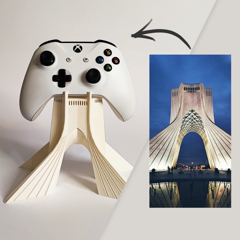 Controller Holder Customized A - 3D Printing Xbox Controller Holder 리뷰 및 가격