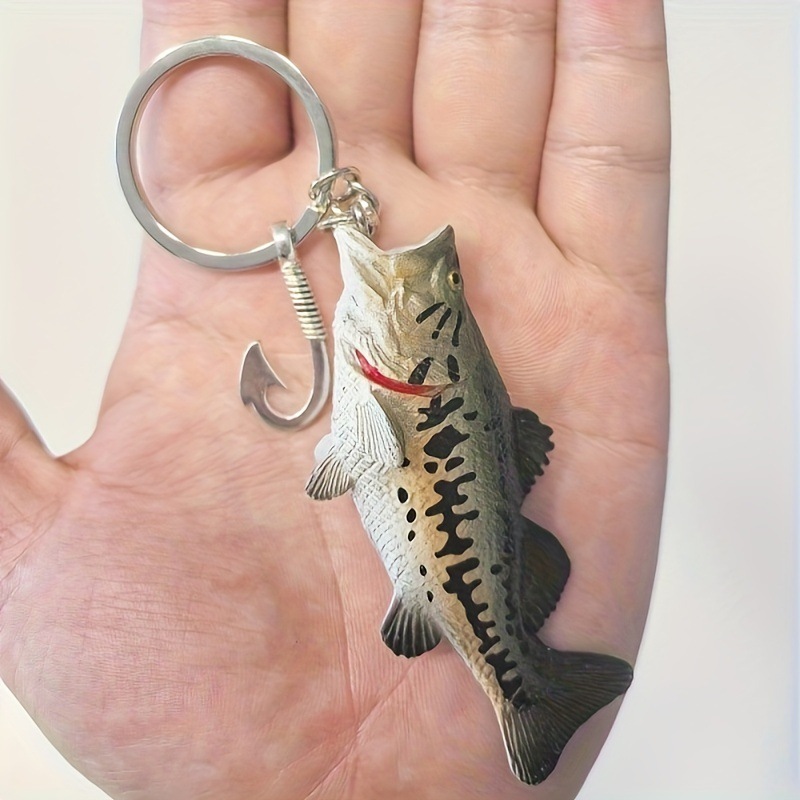 3D Sea Bass Keychain, lure Fis - 3D Printing Lure 리뷰 및 가격