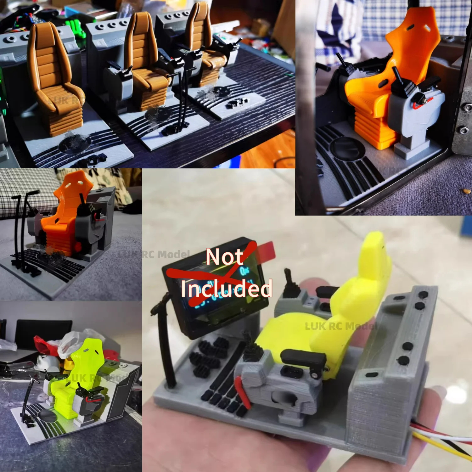 1/12 RC Hydraulic Excavator Mo - 3D Printing Excavator 리뷰 및 가격