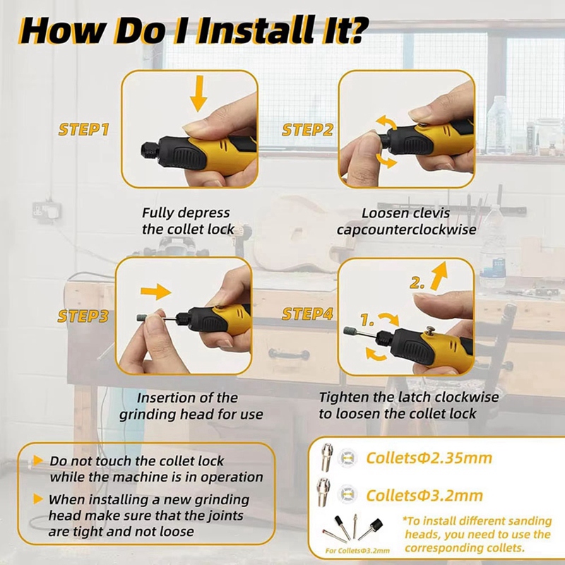 Cordless Mini Grinder Kit 3D P - 3D Printing Grinder 리뷰 및 가격