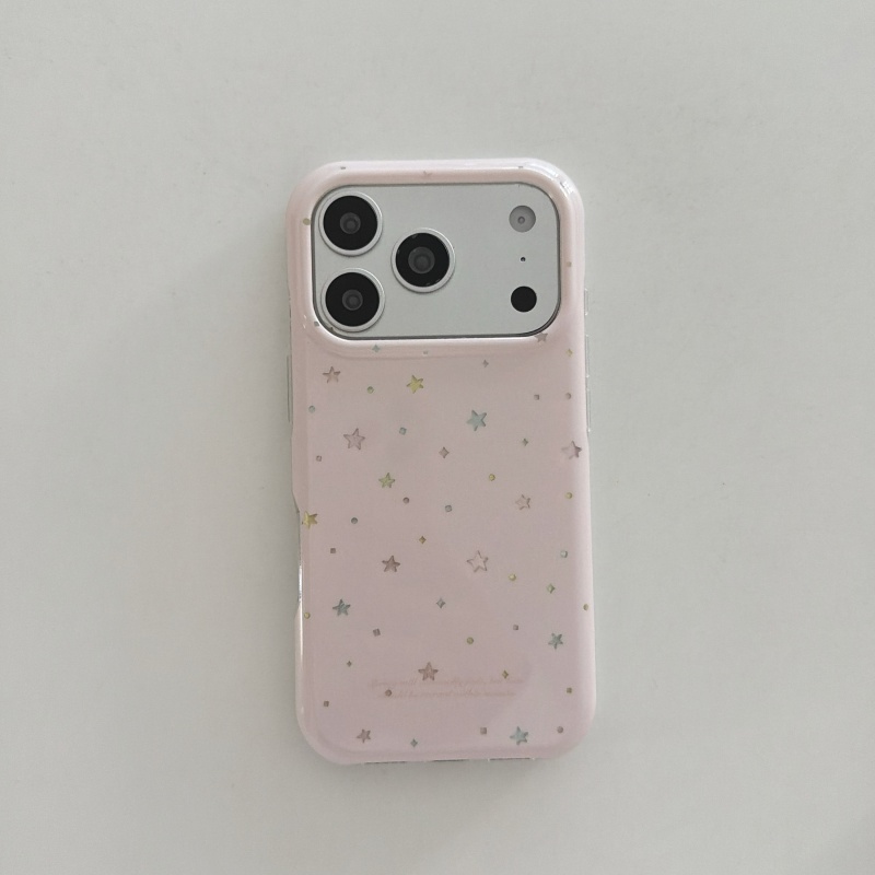 Cute Pink Star Print Phone Cas - 3D Printing Iphone 리뷰 및 가격