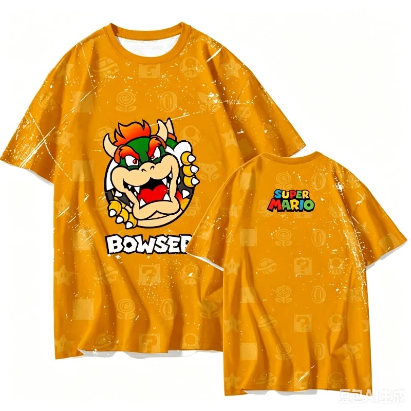 Retro Super Mario Football Jer - 3D Printing On Fabric 리뷰 및 가격