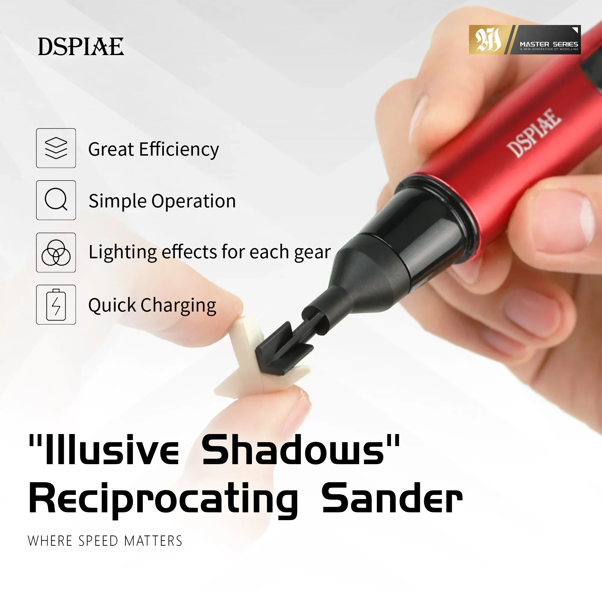 DSPIAE ES-A Reciprocating Sand - 3D Printing Grinder 리뷰 및 가격