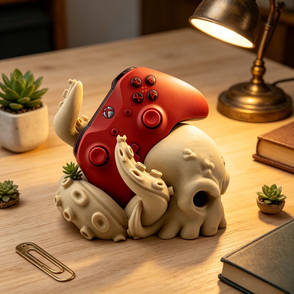 3D Printed Octopus Arm Control - 3D Printing Xbox Controller Holder 리뷰 및 가격