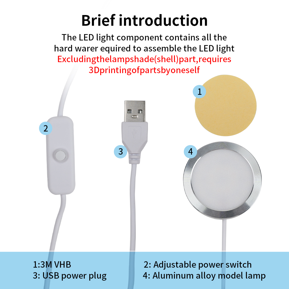 For Bambu Lab Led Lamp Kit 001 - 3D Printing Bambu Lab A1 리뷰 및 가격