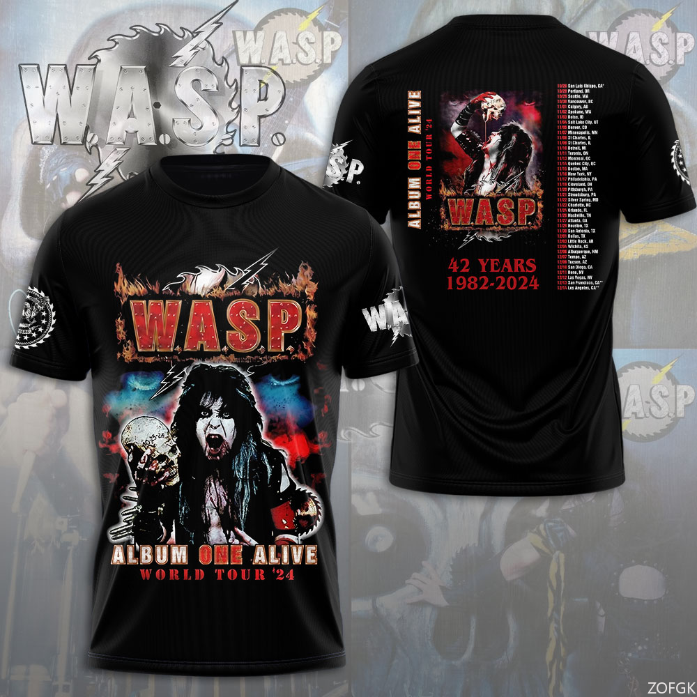 W.A.S.P Rock 3D Printing T-shi - 3D Printing Services 리뷰 및 가격
