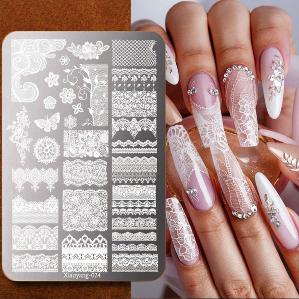 9*15cm 3D Lace Butterfly Nail  - 3D Printing Templates Free 리뷰 및 가격