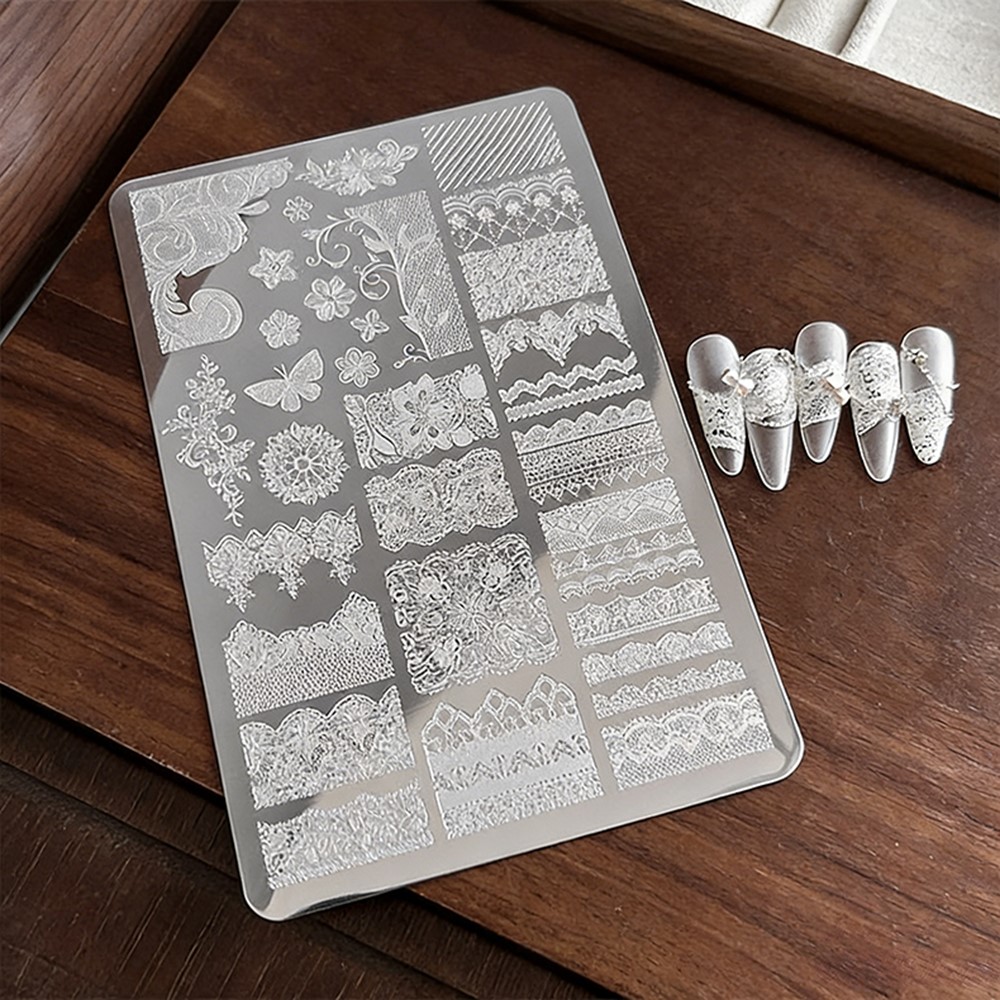 9*15cm 3D Lace Butterfly Nail  - 3D Printing Templates Free 리뷰 및 가격
