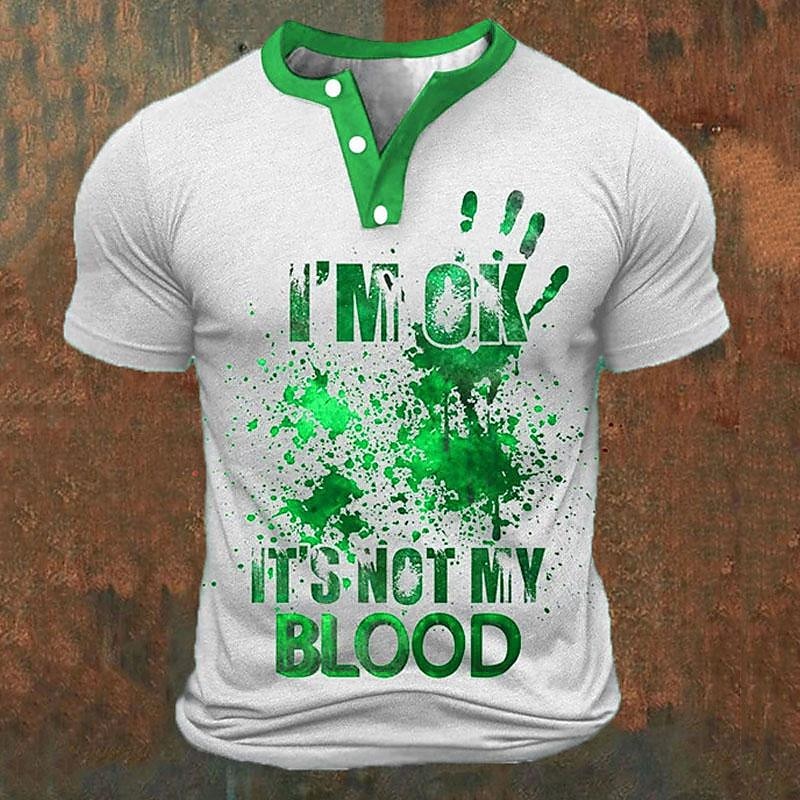 Funny 3D Letter Print Men's He - 3D Printing Services 리뷰 및 가격