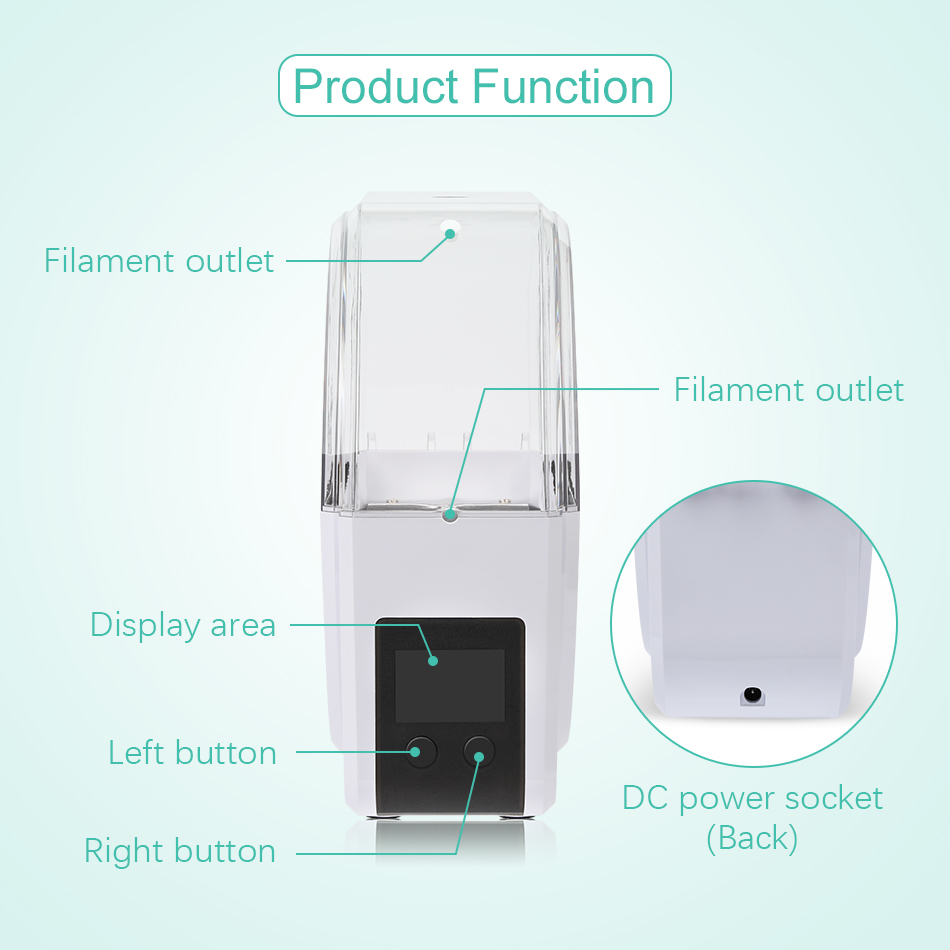 SUNLU Filament Dryer S1 Plus B - 3D Printing Xyz 리뷰 및 가격