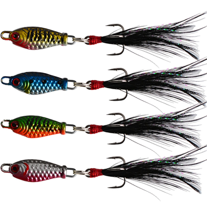 4Pcs Sinking Lead VIB Fishing  - 3D Printing Lure 리뷰 및 가격