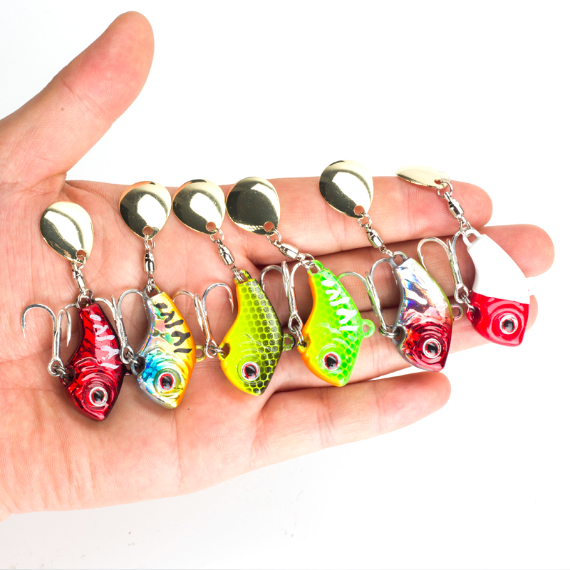 6PC 5g/7g/10g/14g/20g Rotating - 3D Printing Lure 리뷰 및 가격